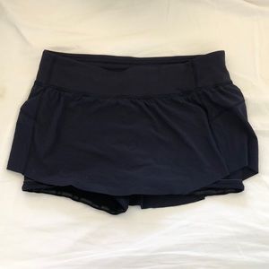 Navy tennis skirt